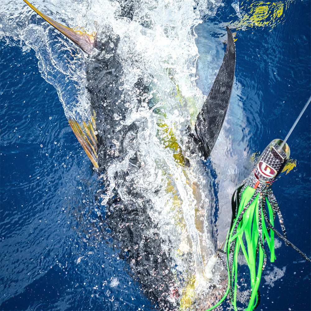 BLACK SCALE Calico Jack Slant Large 14" Trolling Lure