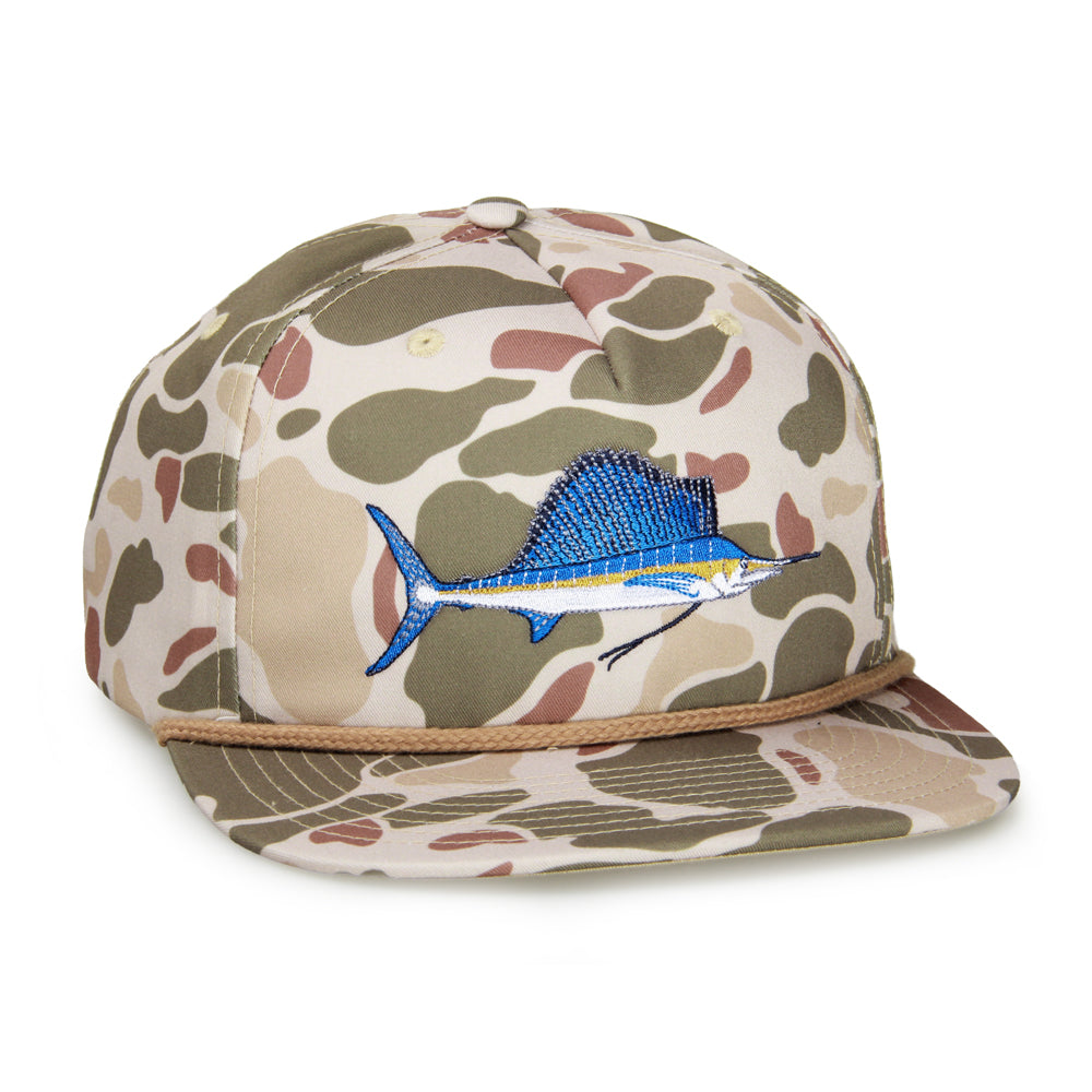 Sailfish Cap Harvest Duck Camo