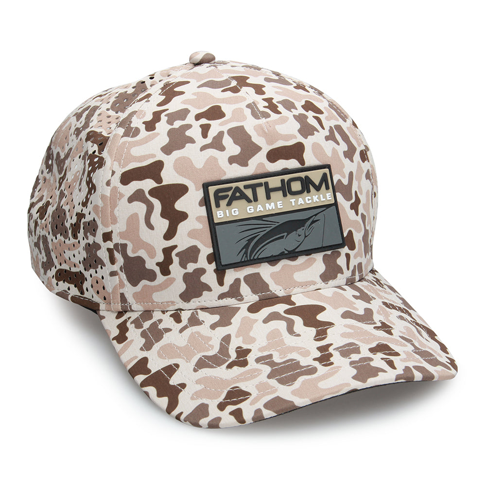 Stealth Performance Cap Brown Camo