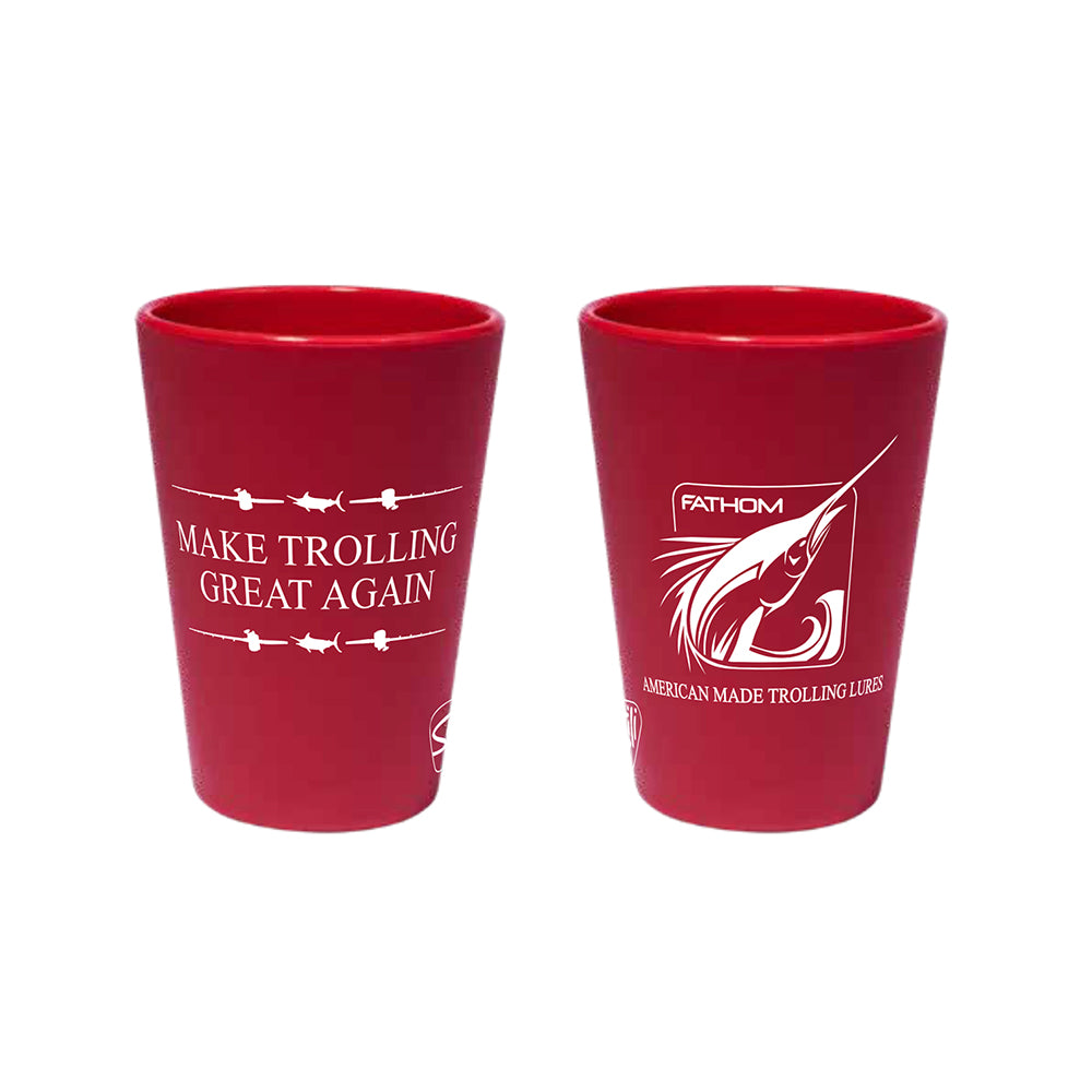 Make Trolling Great Again Silicone Shot Glass