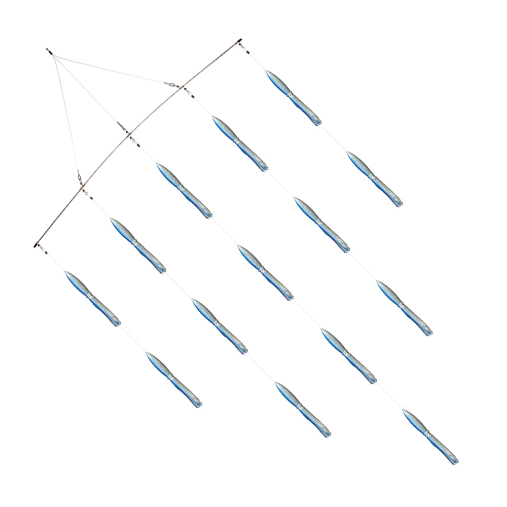 36" Bulb Squid Spreader Bar Color 213