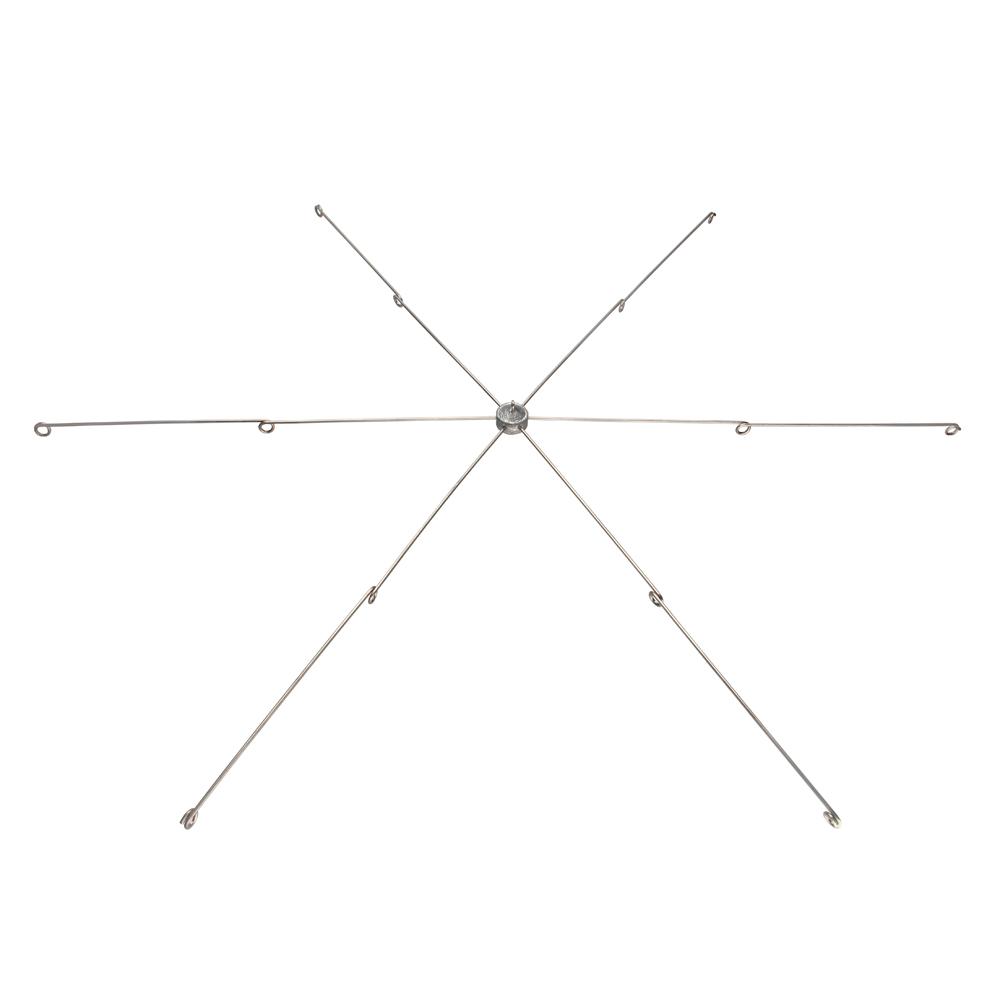 38" stainless looped dredge frame lead hub