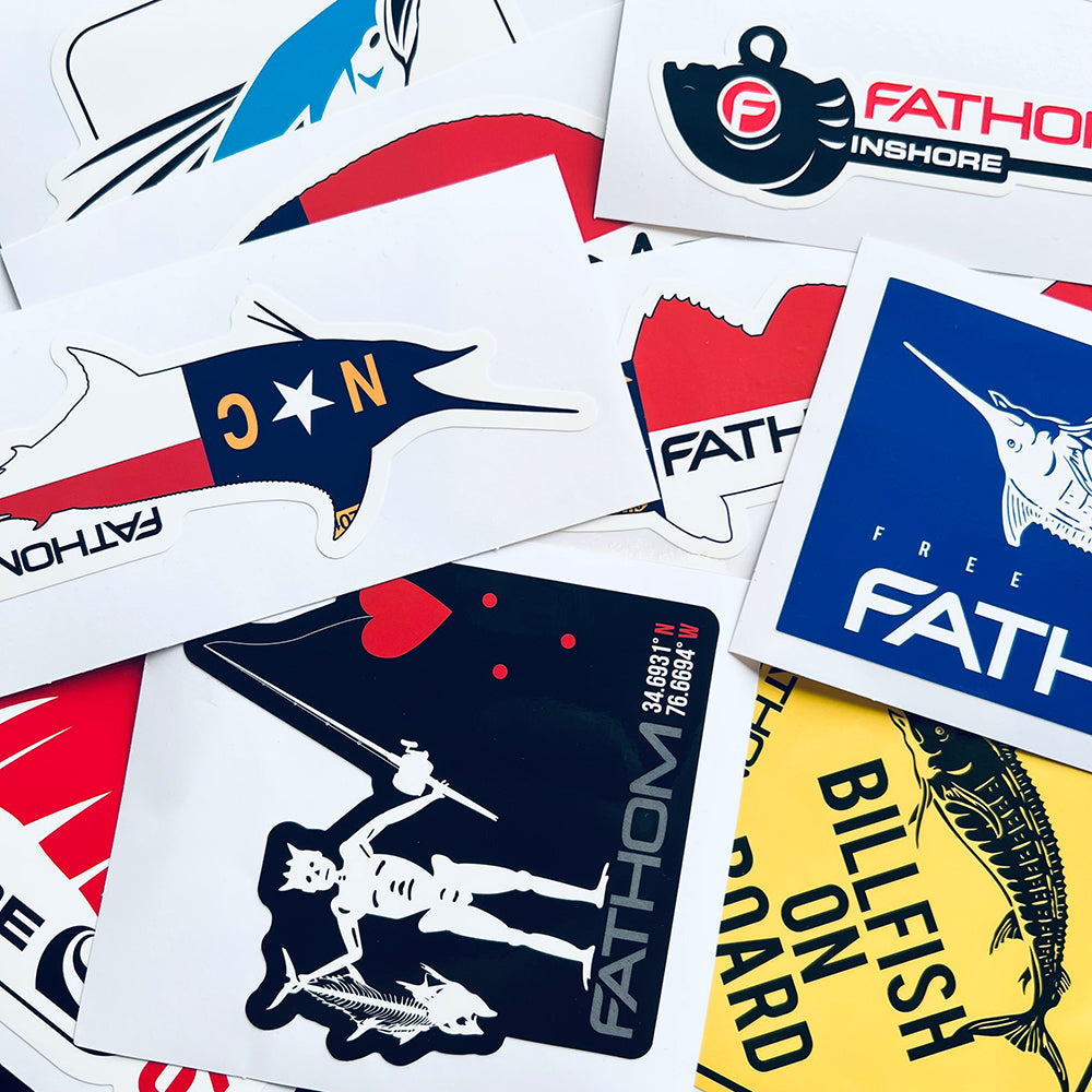 NC Marlin Sticker – Fathom Offshore