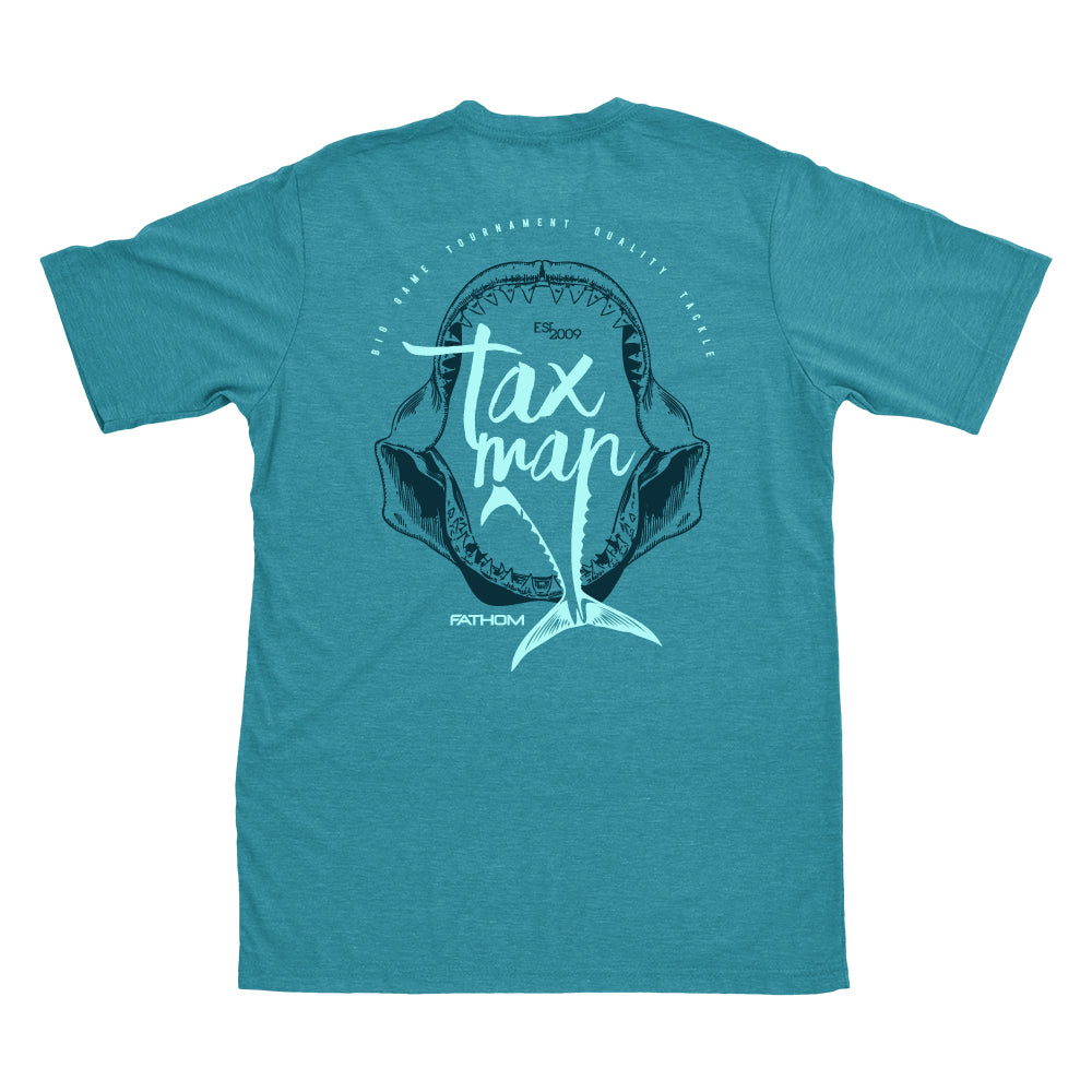 Tax Man T Shirt Teal