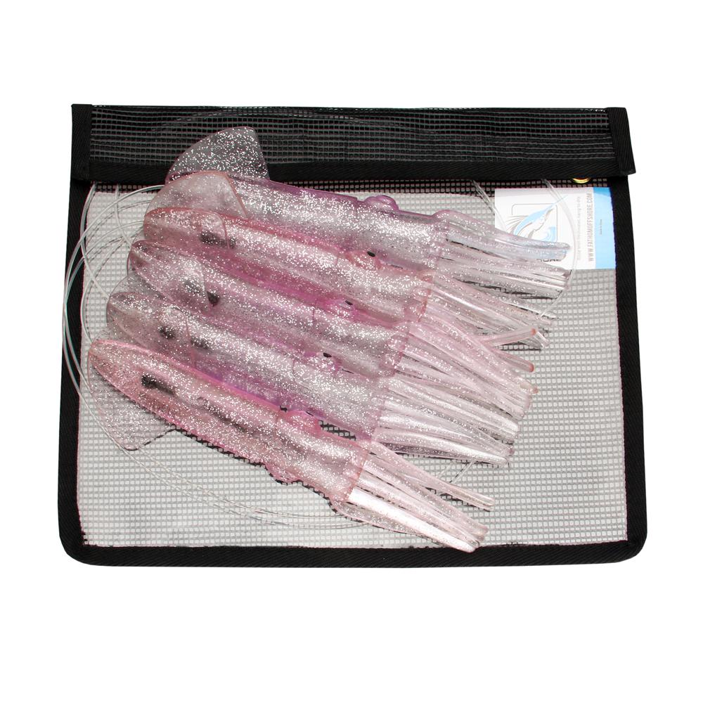 Light Purple Pre-Rigged SR Squid Chain