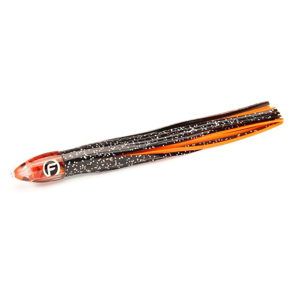 Double O Half Pint Extra Small 6" Lure black orange