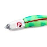 Double O Large 14" Lure white green