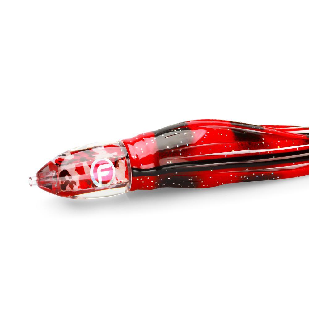 Double O Medium 9" Lure red black
