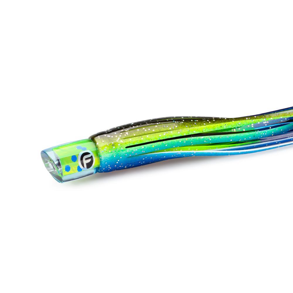 El Nino Loco Small 7" Trolling Lure blue green