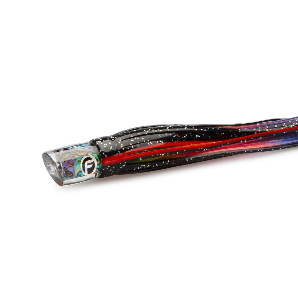 El Nino Loco Small 7" Trolling Lure black sparkle