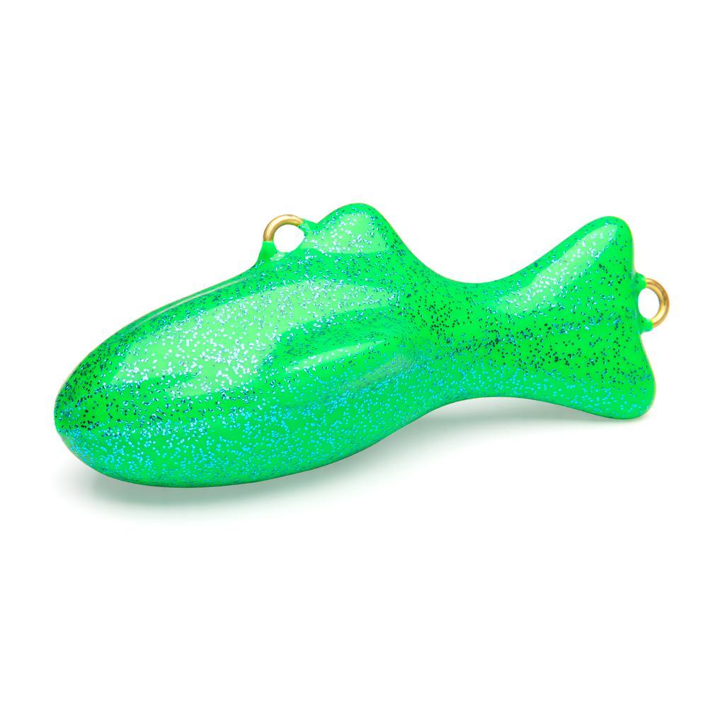 Green Blue Fleck Lead Fish Weight