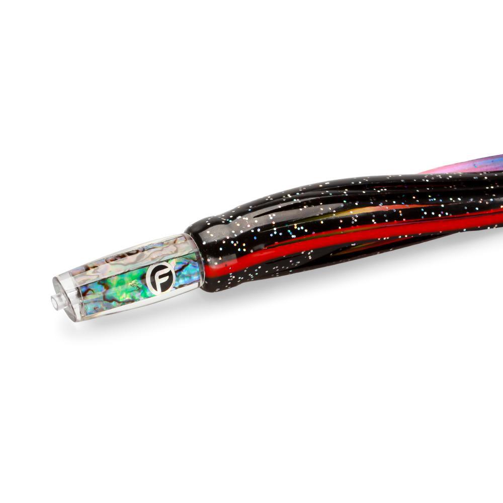 LocamOcean Small 7" Trolling Lure black sparkles