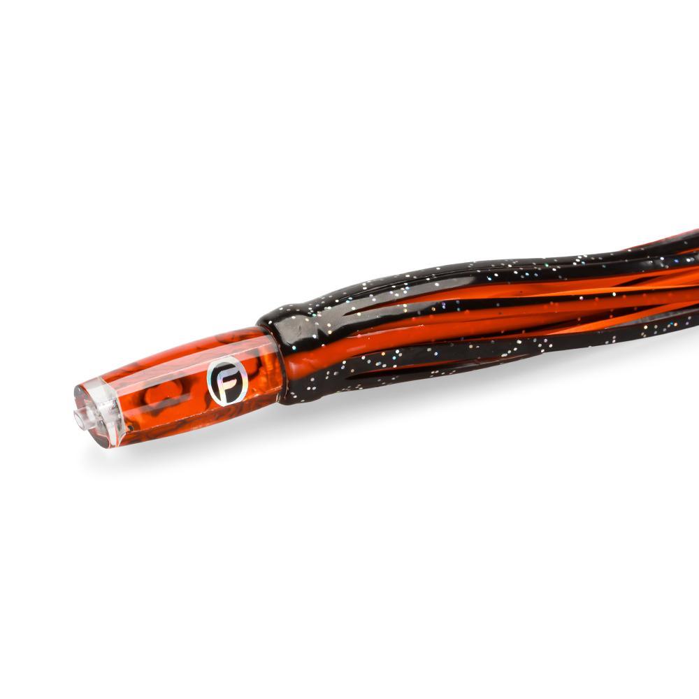 LocamOcean Small 7" Trolling Lure orange black