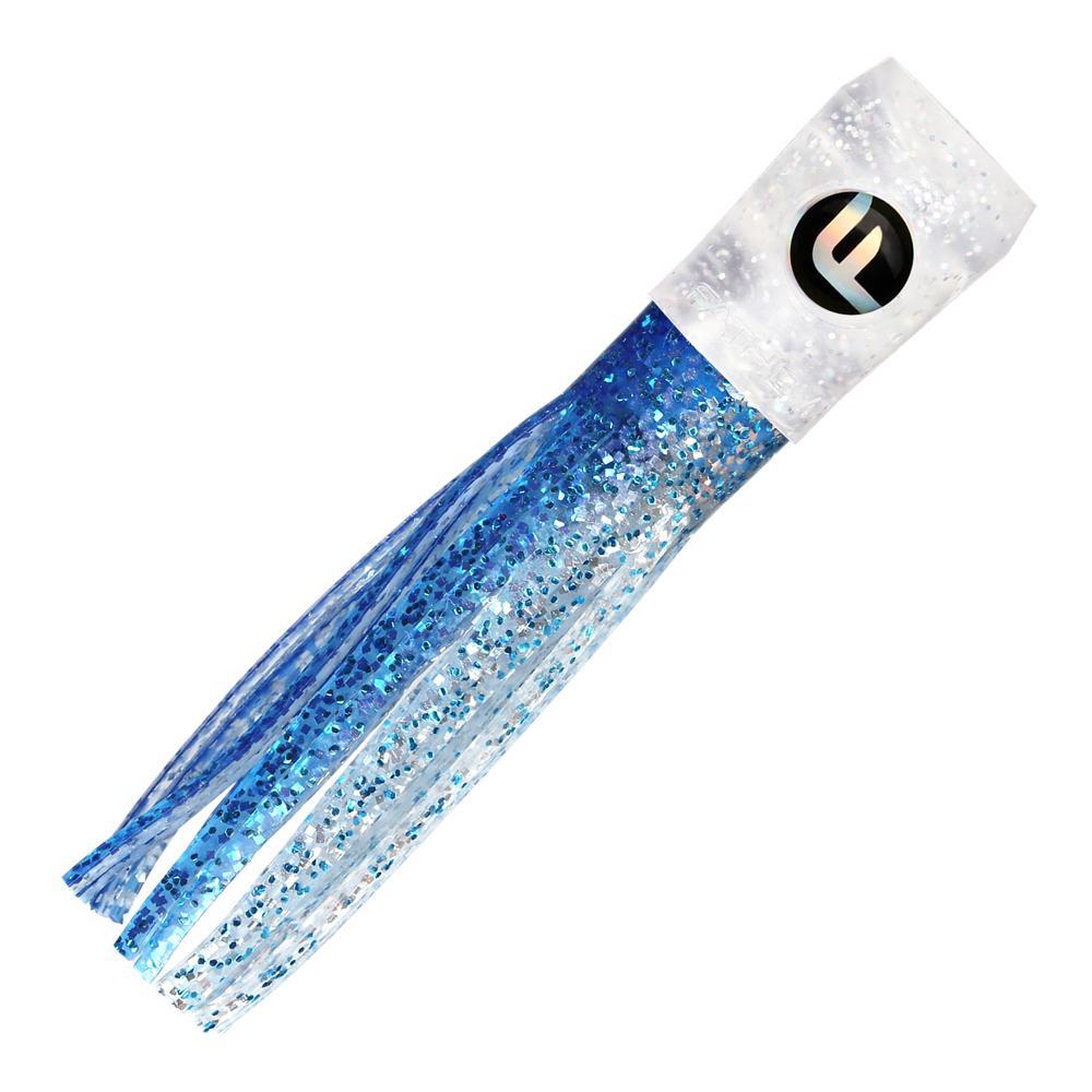 Mini Soft Head 4" Chugger blue glitter