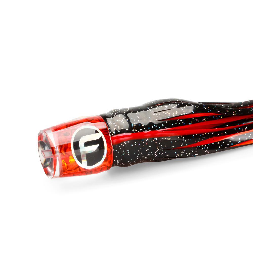 Mo Head Chugger Large 14" Trolling Lure black red