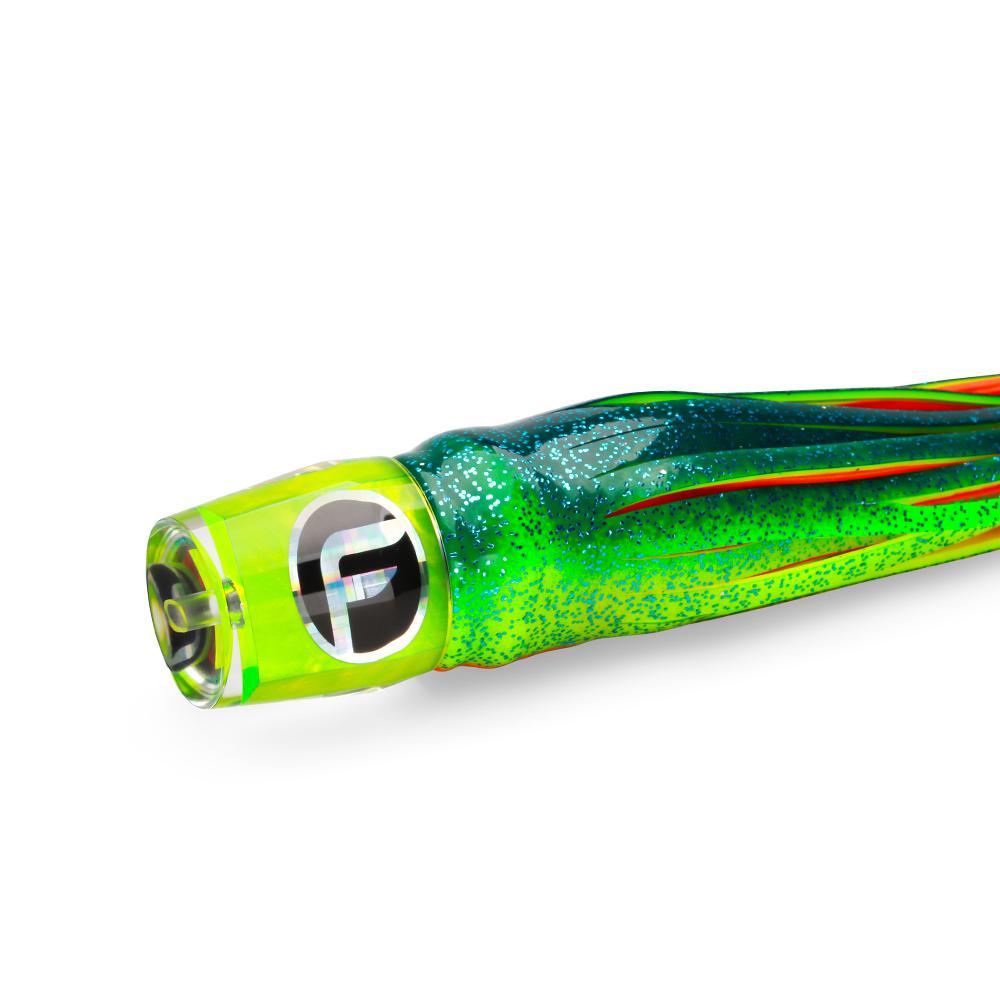 Mo Head Chugger Large 14" Trolling Lure chartreuse