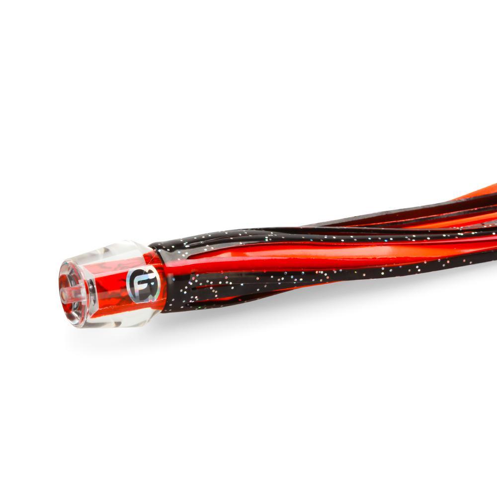 Mo Head Chugger Small 7" Trolling Lure black orange