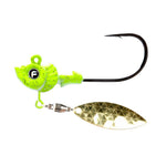 Pro-Select Belly Blade Jig Heads lime