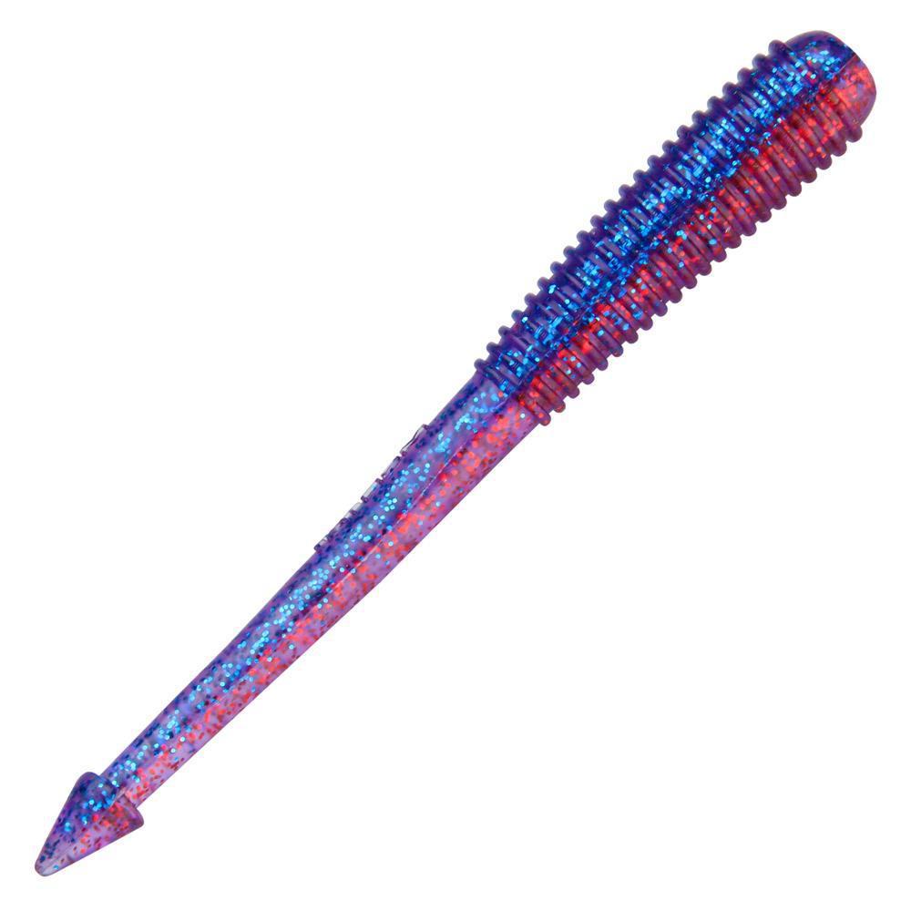 Rat Tail 4" Jerk Bait blue red