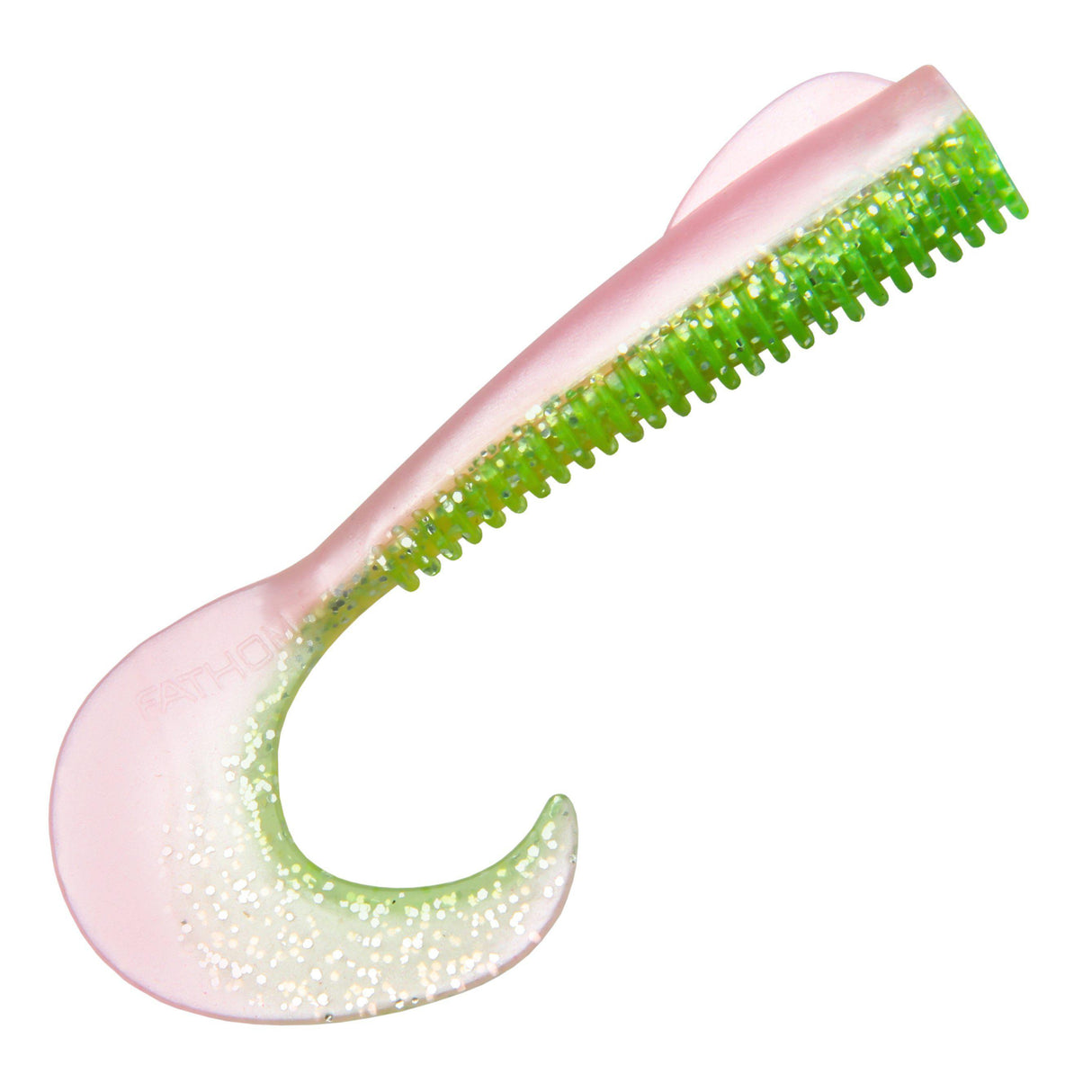 Ripple Belly 3.5" lime pink