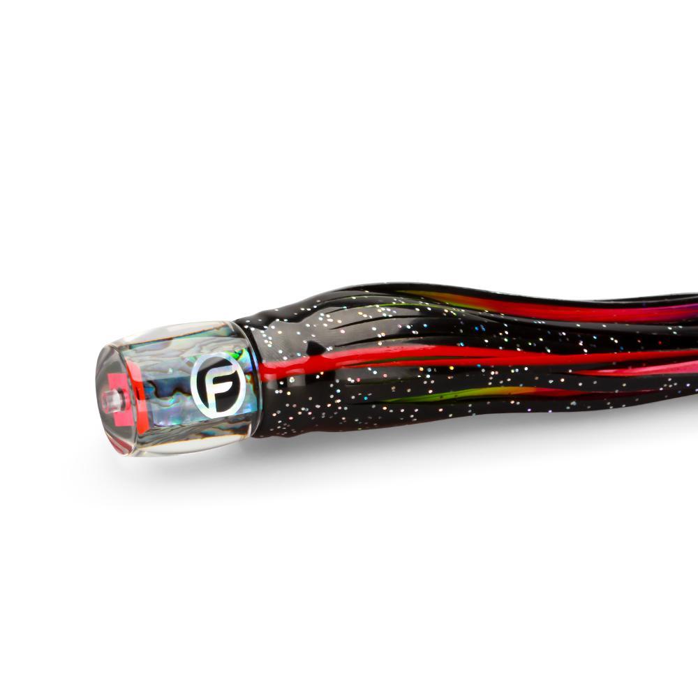 Same Ole Roll Medium 9" Trolling Lure black sparkle