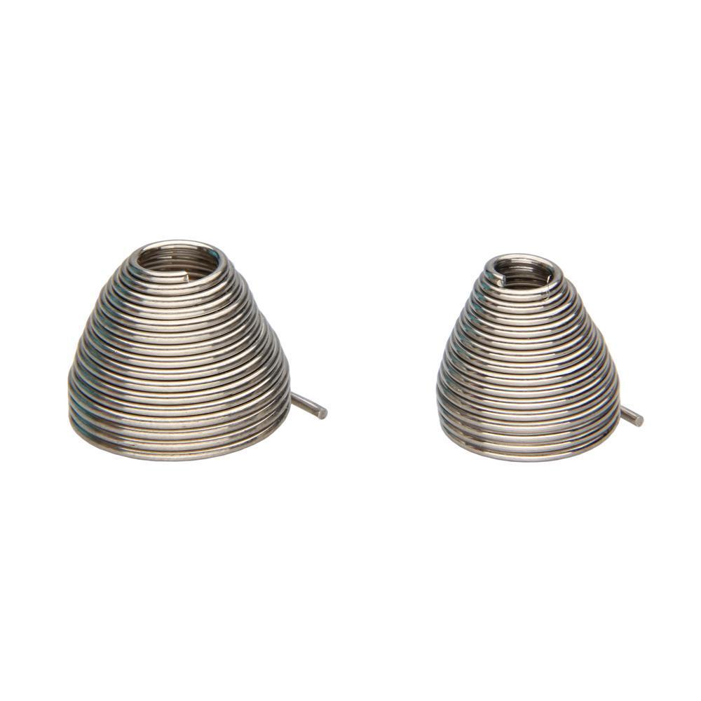 Ballyhoo spring in stainless steel. Both sizes.