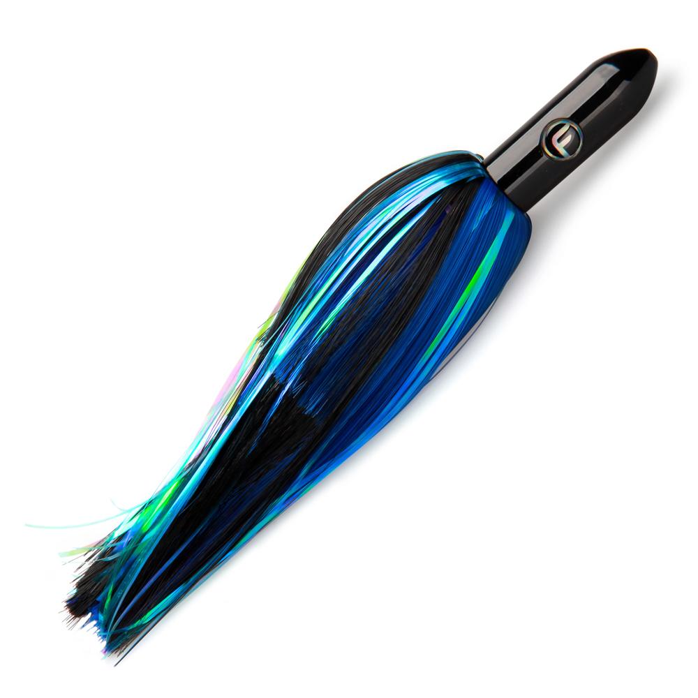 Torpedo Trolling Lure black blue