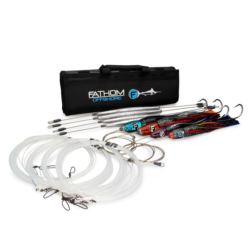 Wahoo Pre-rigged Trolling Lure Pack