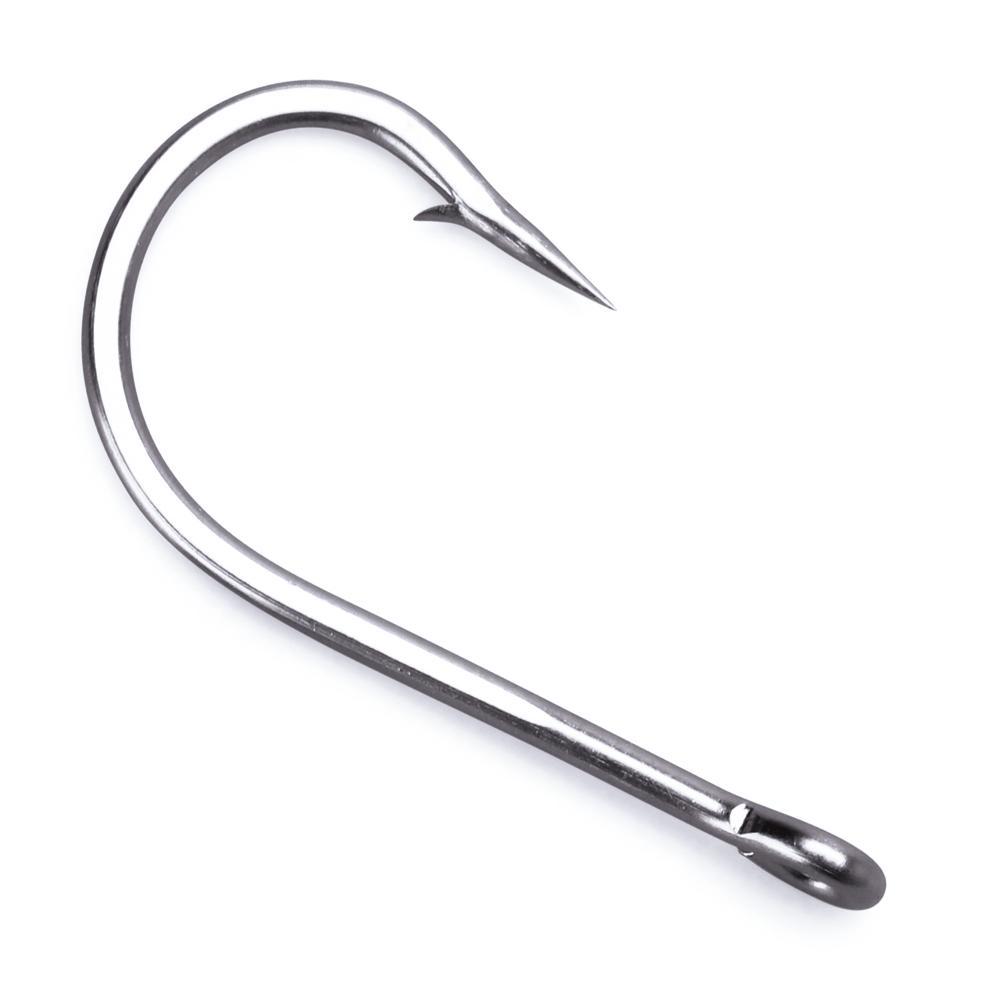 a&t metal hook for fishing VMC SureSet Treble Hooks Black Nickel #8 The shank Fathom Offshore Trolling Lance SS