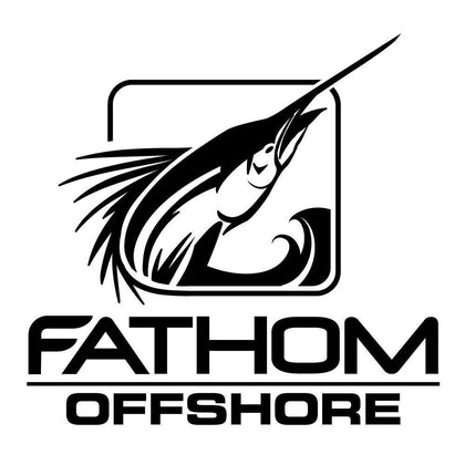 Fathom Offshore logo sticker
