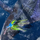 Blue Marlin with a Fathom Offshore Trolling lure hooked up