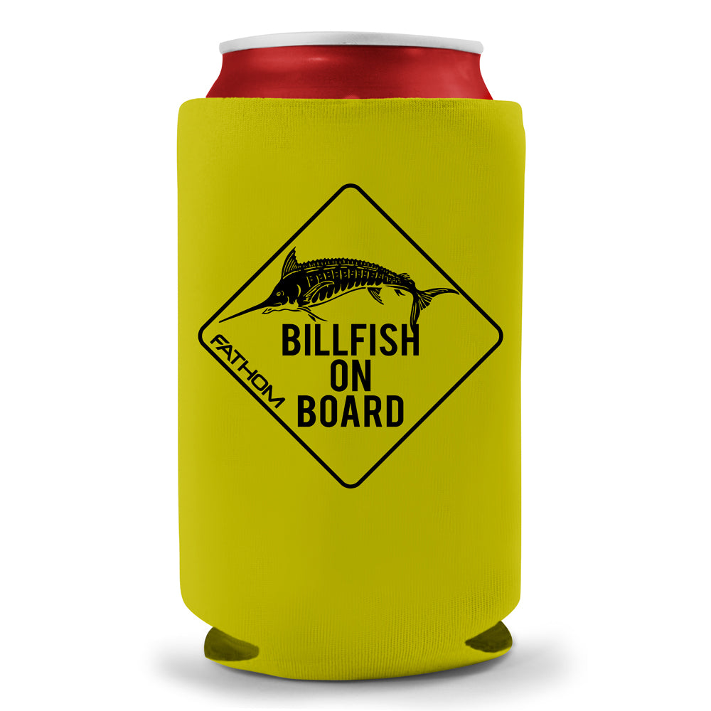 Billfish on Board Koozie – Fathom Offshore