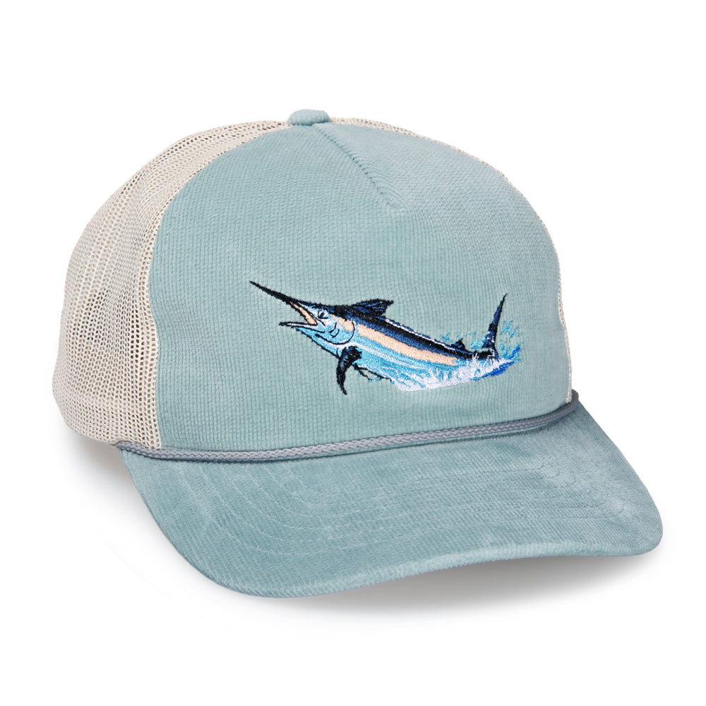 Tail Walker Light Blue Corduroy Cap