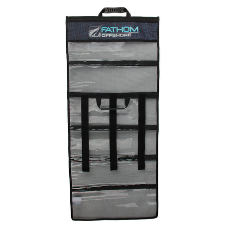 fathom tackle boxes Plano Waterproof 3700 Deep Bulk Stowaway 1-3 Adjustable Compartments Team Rhino Outdoors LLC Fathom Offshore 6 Pocket Lure Bags are constructed from high quality durable nylon with breathable mesh backs for fast and easyclean up after fishing Trolling Lure Bags | Tackle