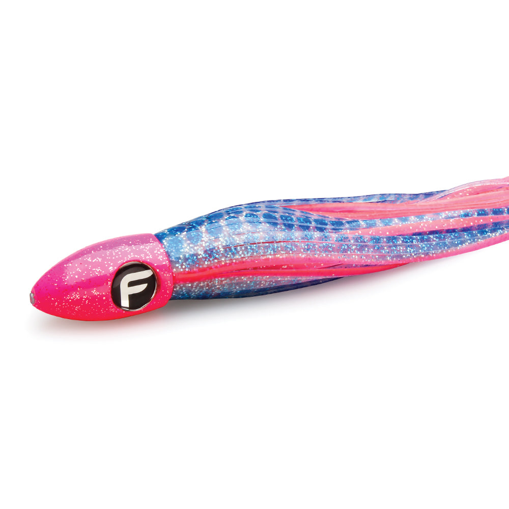 fatboy fishing lures Cable-Rigged Fatboy Lead Medium 9" Trolling Lure Fatboy Hot Pink