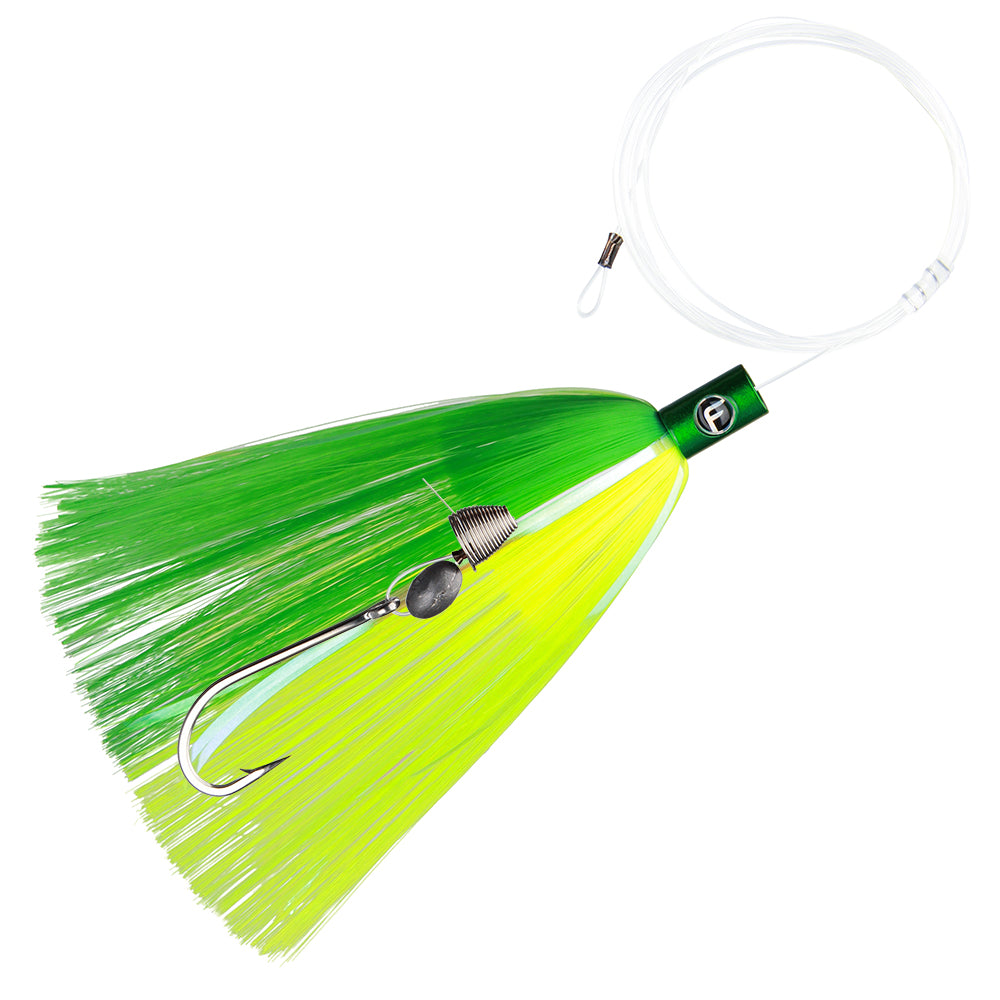 Torpedo Mini Concave-Mono Ballyhoo Rigged Green