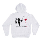 Jolly Roger Hoody Grey Heather
