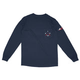 Make Trolling Great Again POCKET Long Sleeve Navy