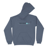 On The Wire Hoody Storm Blue