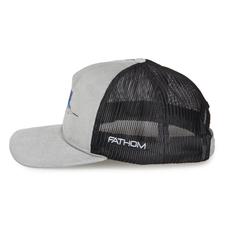 Sailfish Cap Light Grey Corduroy