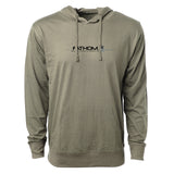 Sporty Camo Hooded Long Sleeve Olive