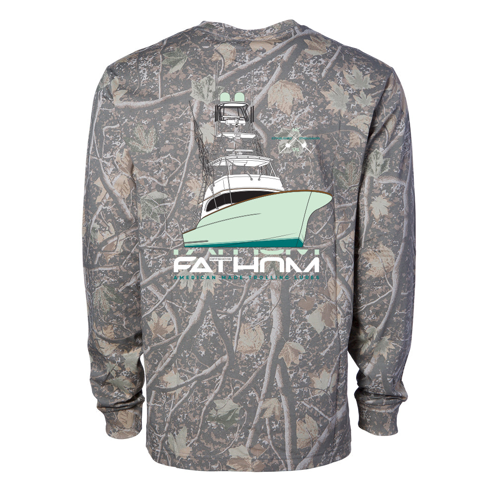 Team Fathom '26 Deadwood Camo Long Sleeve