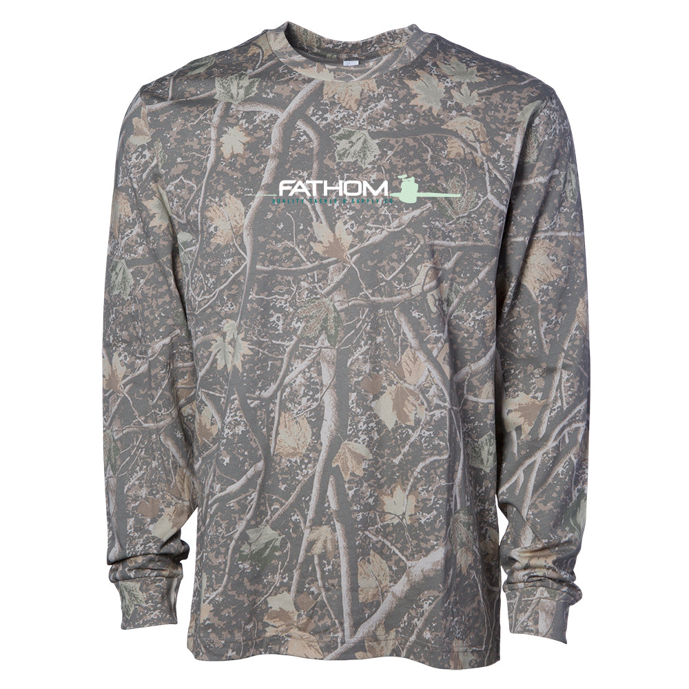 Team Fathom '26 Deadwood Camo Long Sleeve