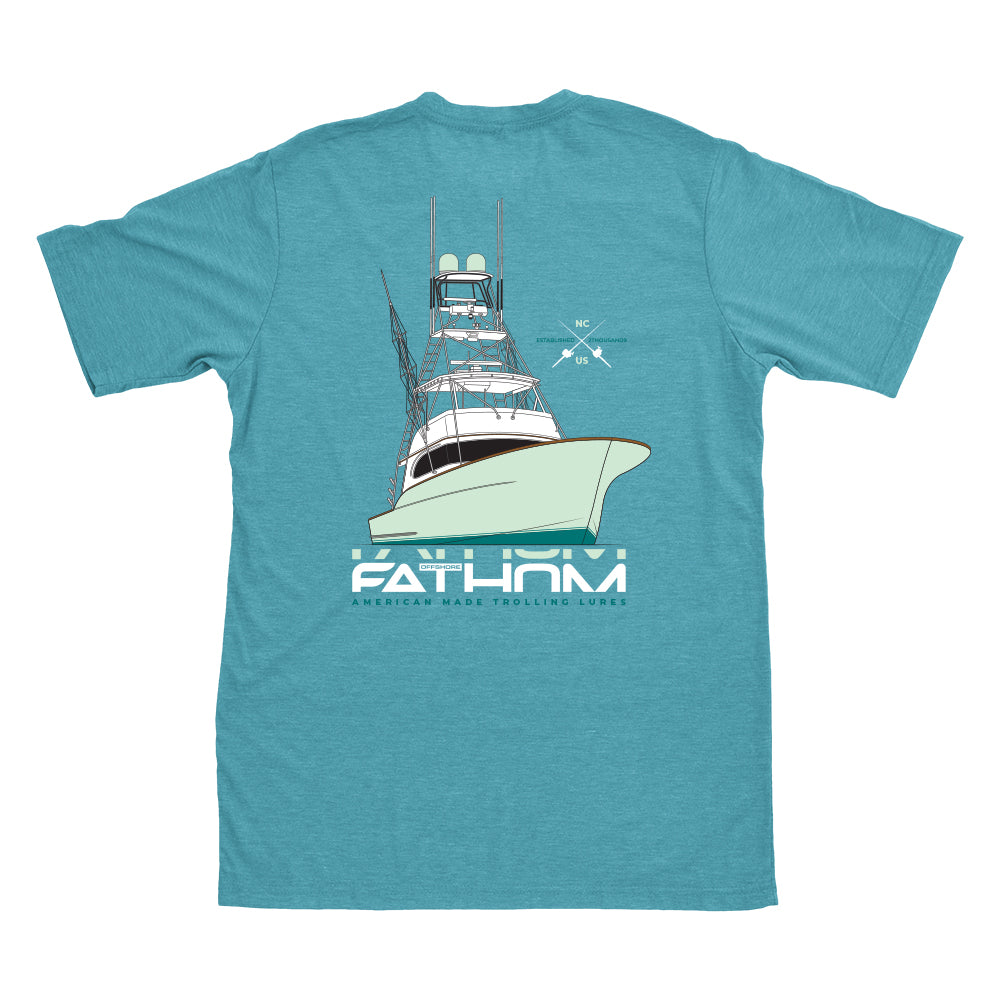 Team Fathom '26 Heather Galapagos Blue