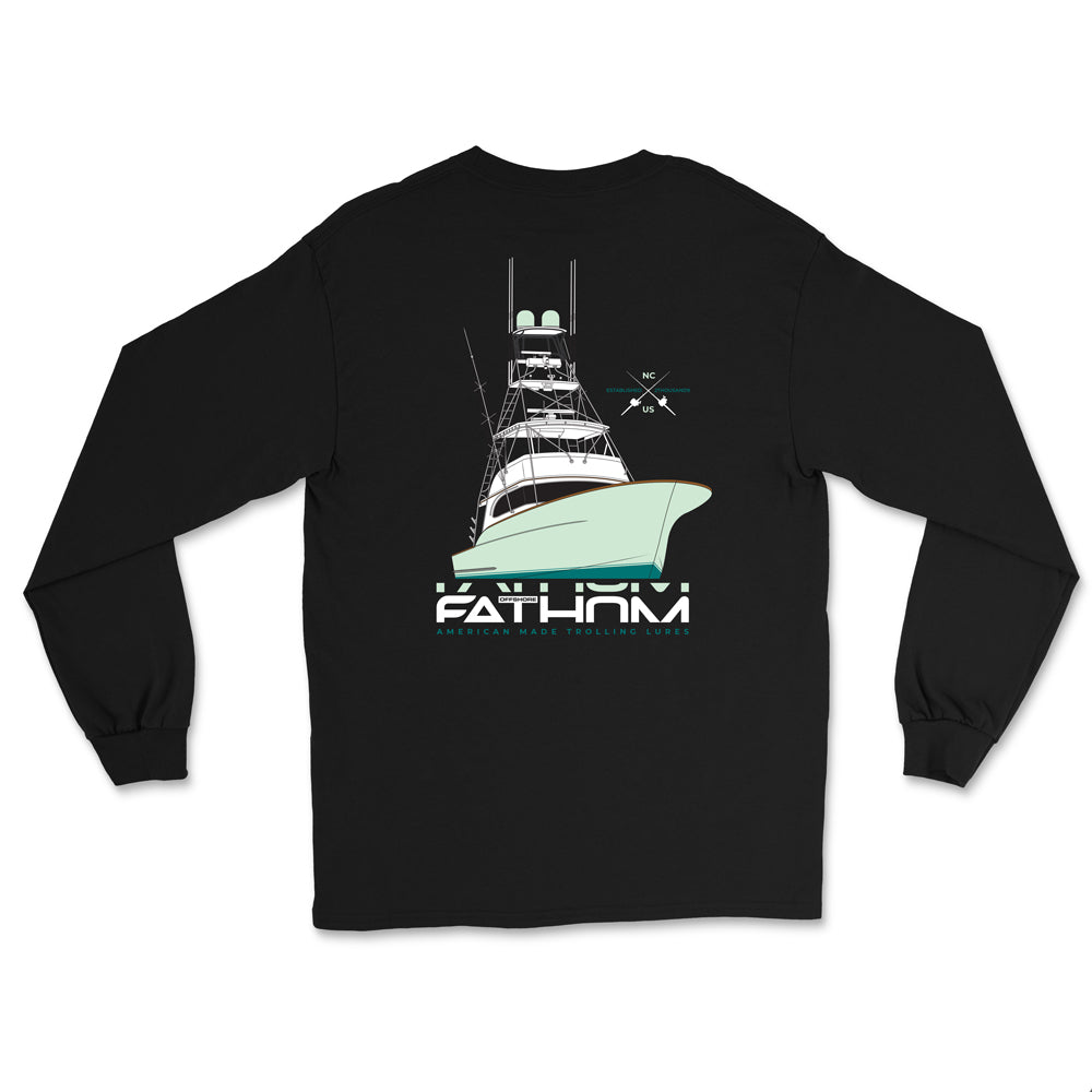 Team Fathom 26 Black Long Sleeve