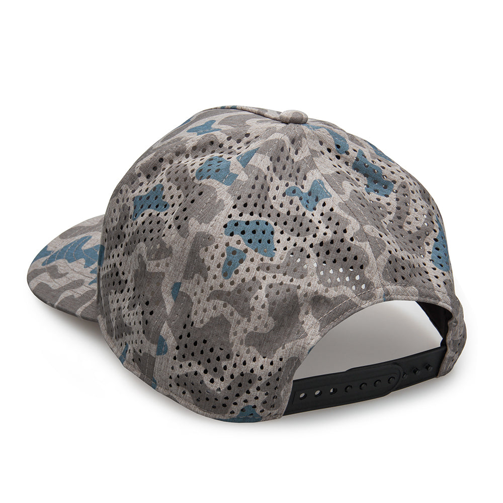 Waypoint Performance Cap Grey/Blue Camo