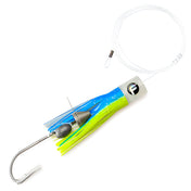 Mini Soft Head 4" Flat Ballyhoo Pre-Rigged