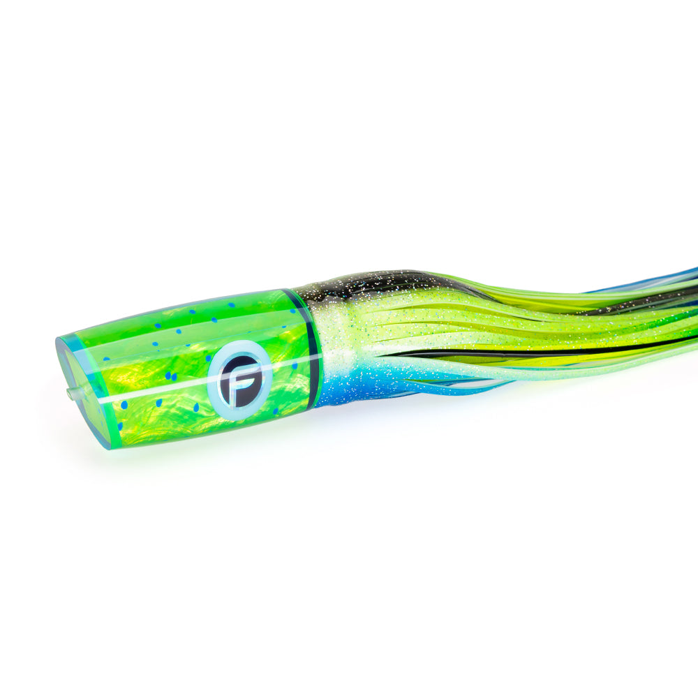 calico jack fishing reel Fathom Offshore Calico Jack Slant 2XL 19" Trolling Lure Liquid Dolphin