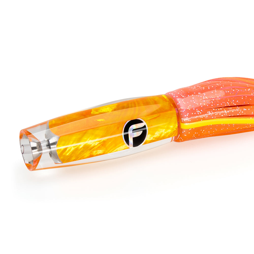 fighter jet fishing lure CUSTOM COLOR B-Liner Double O Mig Extra Large 16" Trolling Lure Cable Rigged