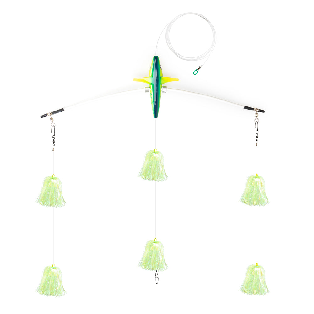 Fathom Offshore Agitator Pre-Rigged 5" Bird Bar - Tinker Mackerel Fathom Offshore Agitator Pre-Rigged 5" Bird Bar - Tinker Mackerel